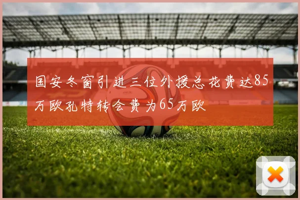 国安冬窗引进三位外援总花费达85万欧孔特转会费为65万欧